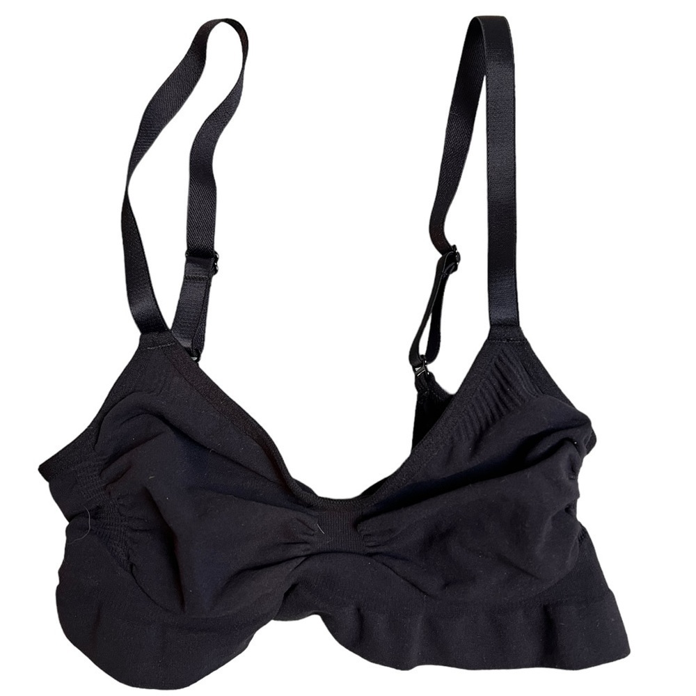 SKIMS Seamless Sculpt Bralette in Onyx Size S/M - Picture 2 of 7